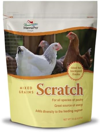 Manna Pro Ultimate Chicken Scratch Multigrain Treat, 10 lb Bag