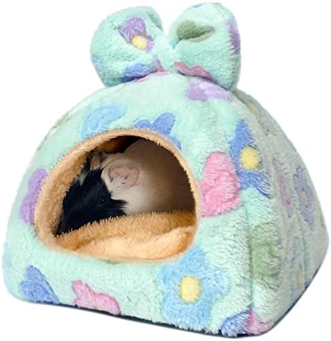 Guinea Pig Hideout House, Cozy Chinchilla Bed, Washable
