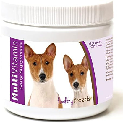 Healthy Breeds Basenji Multi-Vitamin Soft Chews 60 Count