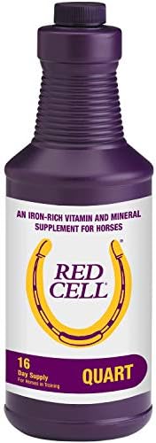 Horse Health Red Cell, Liquid Iron-Mineral Supplement 1 Qt, 16-Day Supply