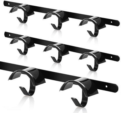 Zonon 2 Pcs Bridle Rack for Horse Wall Mount, Horse Tack Bulk, Three Hooks
