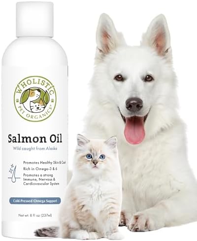 Wild Alaskan Salmon Oil for Dogs and Cats, 8 oz