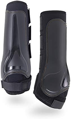 Kavallerie Classic Tendon Boots, Impact-Absorbing Material, Breathable & Evenly Distribute Pressure, Protect Tendon and Ligaments, Anti-Slip, Anti- Sore and Moisture Repellant Show Jumping Boots