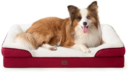 EHEYCIGA Orthopedic Extra Large Dog Bed, Waterproof Washable XL Pet Bed 44"