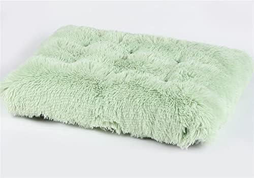 Long Plush Calming Pet Bed Cuddler Pet Bed Mint XL