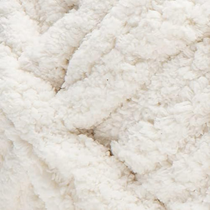 Bernat Blanket Extra Thick Chunky Yarn for Crocheting, Vintage White
