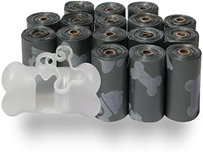 Best Pet Supplies Poop Bags for Dogs - Gray, 240 Count