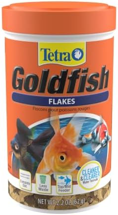 Tetra Goldfish Flakes Fish Food, 2.2 oz