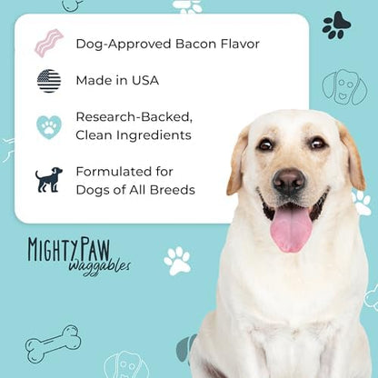Mighty Paw Dog Allergy Chews, Itch Relief & Immune Support, 120ct