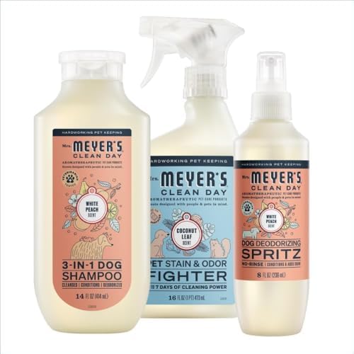 MRS. MEYER'S CLEAN DAY Dog Care Kit, White Peach and Coconut Leaf