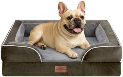 Comfort Expression Waterproof Orthopedic Dog Bed for Medium Size Dog
