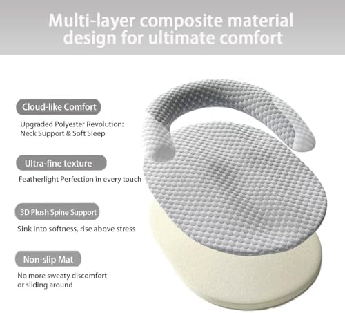 HILIMSE Summer Cooling Cat Bed with Neck Support, Breathable Washable Large Pet Sofa