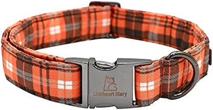 Lionheart glory Halloween Holiday Dog Collar Adjustable Soft Dog Collar with Bowtie, Pet Gift Dog Collars Bow for Small Medium Large Dogs