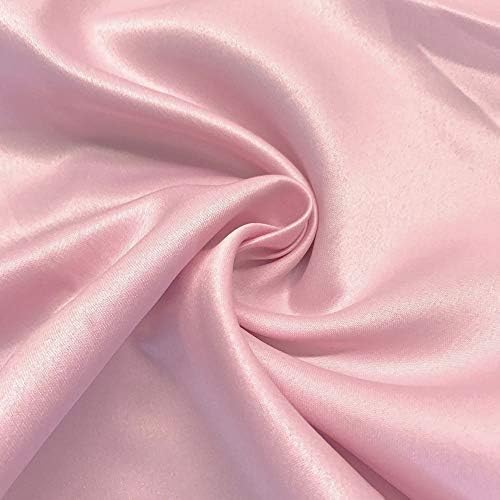 American Baby Company Heavenly Soft Chenille Security Blanket (14" x 14"), 2-Layer Design with Minky Dot & Silky Satin, Pink, for Boys and Girls