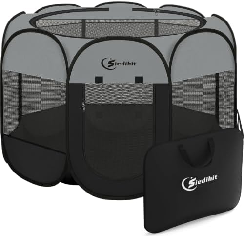 Siedihit Playpen for Extra Large Dog Cat, Dogs Tent Crate Cage