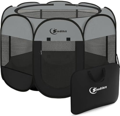 Siedihit Playpen for Extra Large Dog Cat, Dogs Tent Crate Cage
