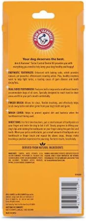 Arm & Hammer Tartar Control Dog Dental Kit, Banana Mint, 3-Piece, 48-Pack