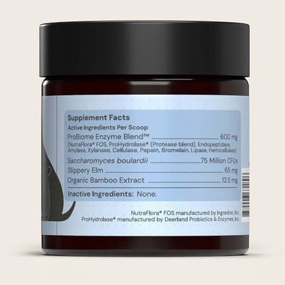 Animal Biome Dog & Cat Digestive Enzymes w/S Boulardii & Slippery Elm 30g