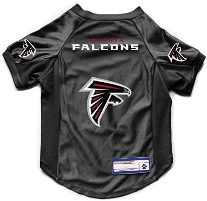 Littlearth NFL Atlanta Falcons Stretch Pet Jersey, Team Color, X-Large