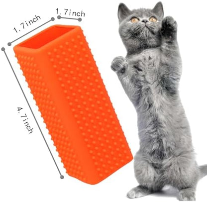 2pcs Pet Dog Cat Hair Remover, Pet Hair Removal Tool, Hollow Cleaner Brush for car，Interior, Furniture, Sofa (green and pink)