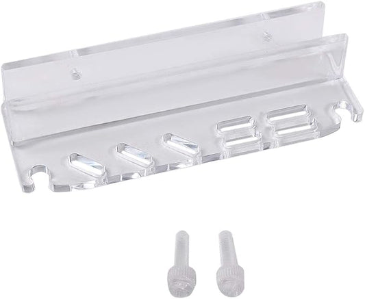 Vctitil Aquarium Plant Tools Holder Aquarium Tank Tool Acrylic Holder Grass Maintenance Tool Storage Rack for Tweezer Scraper Scissor Cleaning Tool