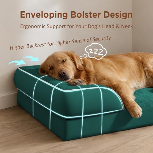 Comfort Expression Waterproof Orthopedic Dog Beds for Extra Large Dog