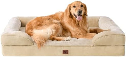 EHEYCIGA Orthopedic Dog Beds Large Sized Dog, Waterproof Washable Pet Bed