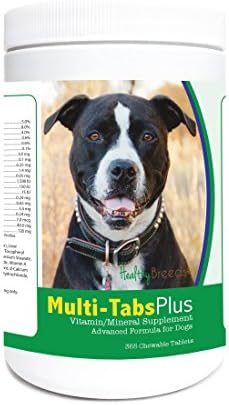 Healthy Breeds Pit Bull Multi-Tabs Plus Chewable Tablets 365 Count