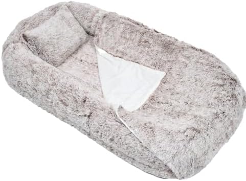 YITAHOME 79"x43" Dog Bed with Blanket and Pillow