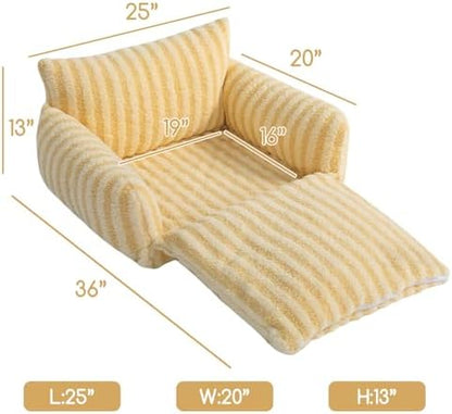 Hollypet Cat Bed Small Dog Orthopedic Couch Beds for Pets up to 20 lbs