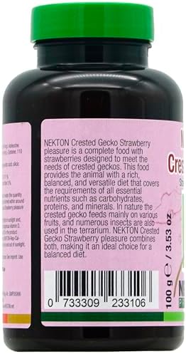 Nekton Crested Gecko Strawberry Pleasure Complete Diet 100g / 3.53oz