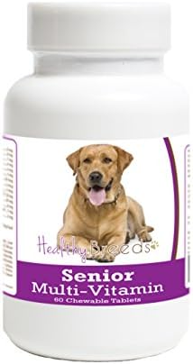 Healthy Breeds Labrador Retriever Senior Dog Multivitamin Tablets 60 Count