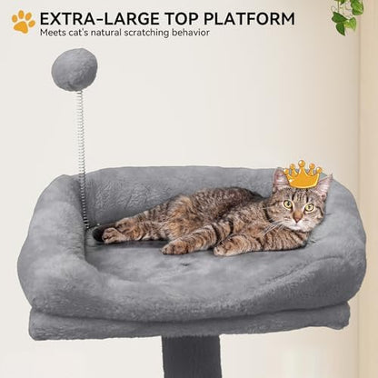 YITAHOME 64.5" Cat Tree, Multi-Level Cat Tower