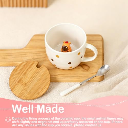 Capybara Gifts for Women Cute Coffee Mug Tea Cup Friendship Birthday Gifts