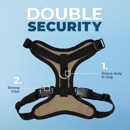 Voyager Step-in Lock Dog Harness - Army/Black Trim, X-Large