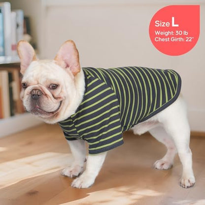 KYEESE 2Pack Dog Sweater with Sleeves Fleece Shirt for Small Dogs