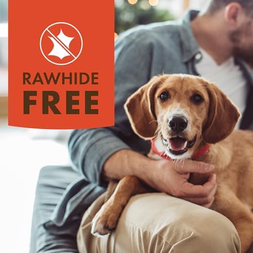 Pur Luv Dog Treats, K9 Kraves Rawhide Free Bone Dog Treat, Chicken Flavor, Made with Real Chicken, 20 Count, Healthy, Easily Digestible, Long-Lasting, High Protein, Satisfies Dog's Urge to Chew
