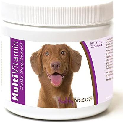 Healthy Breeds Nova Scotia Duck Tolling Retriever Multi-Vitamin Soft Chews 60 Count (1127-nova-001)