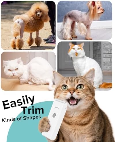 Pet Clippers for Dog Hair Grooming Low Noise Cat Shaver