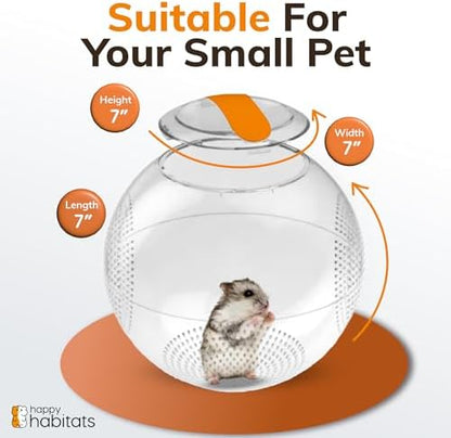 Clear Hamster Exercise Ball 7” – Pet Rat Accessories