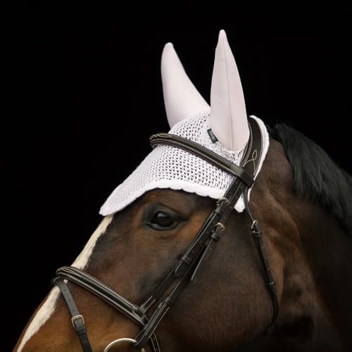 Horze Horse Ear Bonnet, Breathable, Secure Horse Fly Mask with Ears