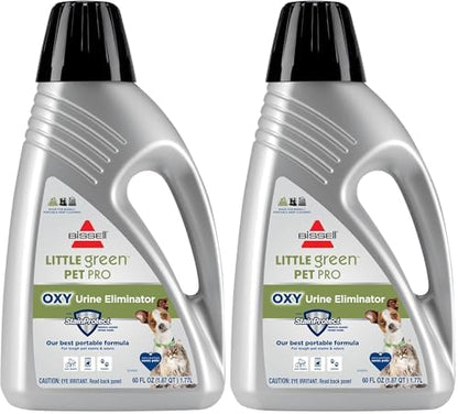 Bissell® Little Green™ PET-PRO-OXY Formula for Portable Carpet Cleaners, 60 oz, 2034F, (Pack of 2)
