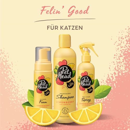 Pet Head Felin' Good Cat Shampoo | Fruity Scent | 10.1 fl. oz.