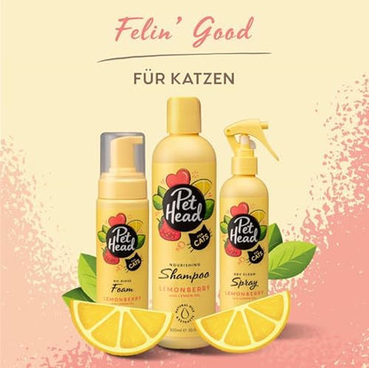 Pet Head Felin' Good Cat Shampoo | Fruity Scent | 10.1 fl. oz.