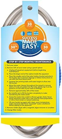 Tetra Water Cleaner Gravel Siphon for Aquariums Up to 55 Gal