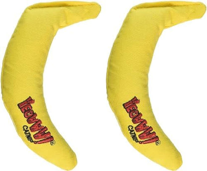 Yeowww! Yellow Banana Catnip Toy (2 Pack)