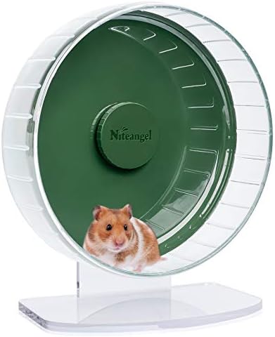 Niteangel Super-Silent Hamster Exercise Wheels: Quiet 10 inch Running Wheel