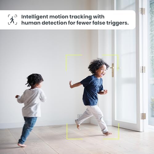 Feit Electric Smart Security Camera Bulb, 2K QHD Resolution, 2-Way Audio, Human Tracking, 350° Pan, Night Vision, Motion Alerts, E26 Base, Alexa/Google Assistant Compatible, CAM/PAN/WIFI/E26/2K