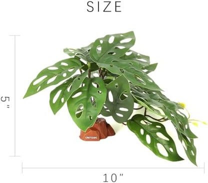 Reptile Fake Plants Terrarium Decor Leopard Gecko Bearded Dragon