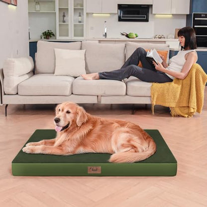 Jumbo Waterproof Orthopedic Dog Bed for Extra Large Dogs